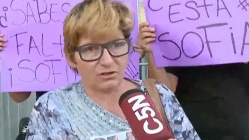 Claudina, la mamá de Sofía Delgado: "Necesito que aparezca mi hija, en lo posible con vida"